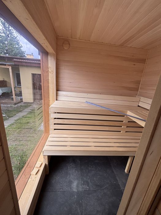 PILNA SPRZEDAŻ 53 000 zł SAUNA 8 × 2,5 m | HARVIA WiFi