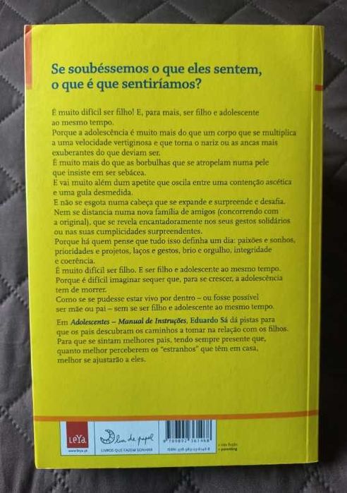 Adolescentes; Manual de Instruções - Eduardo Sá