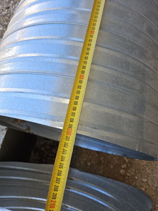 Tubo spiro ventilação