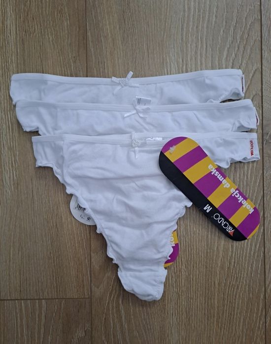 Stringi damskie Atlantic Arcado, rozmiar M, 3PACK