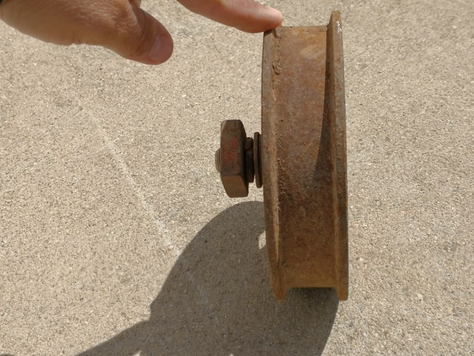 Roda / roldana de poço / elevação