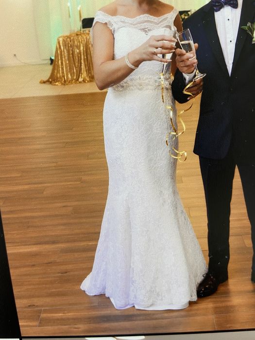 Piekna suknia ślubna