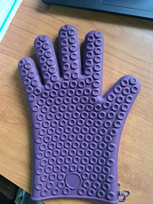 Luva de cozinha em silicone