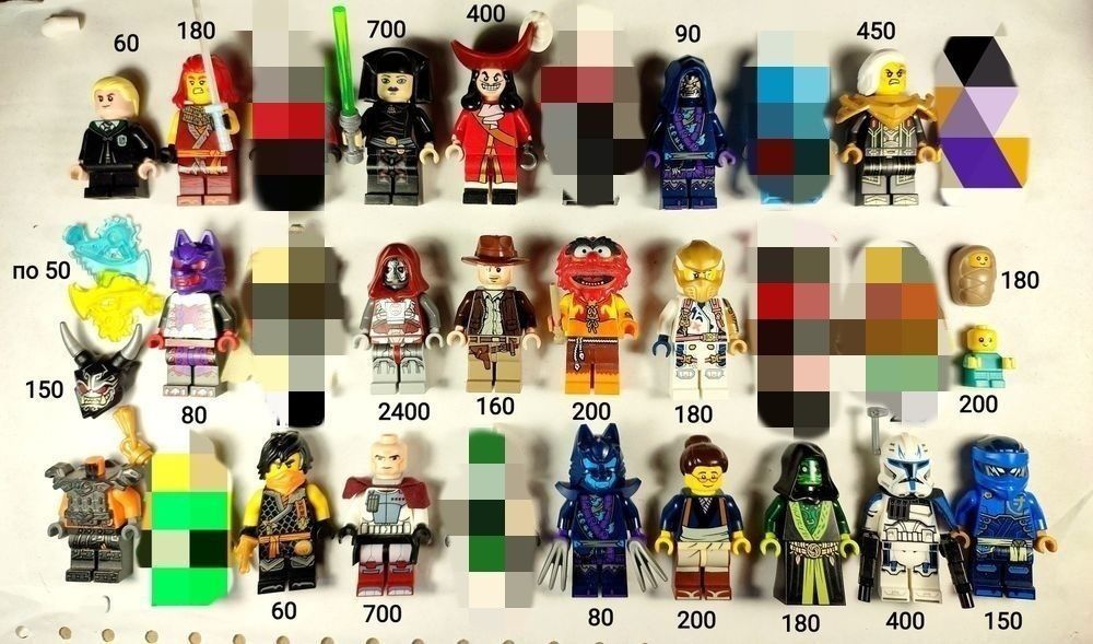 Оригінал LEGO Ninjago Star Wars Lord of the Rings Minecraft фігурки