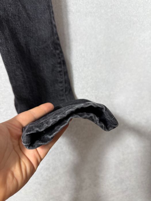 Spodnie szare Levi’s 501 damskie jeansy W23 L30 dżinsy