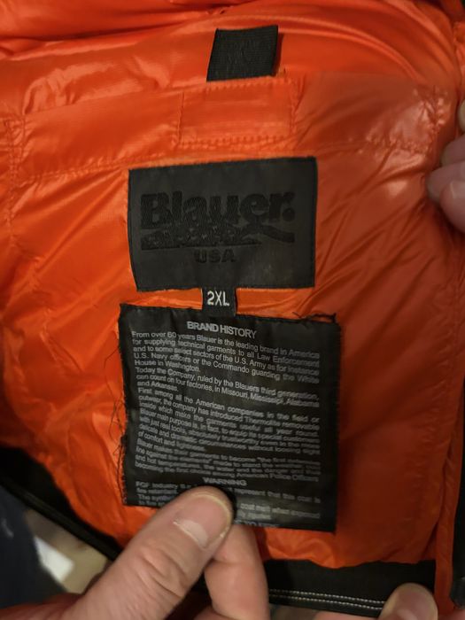 Puchowa kurtka Blauer model WAVE rozm XL