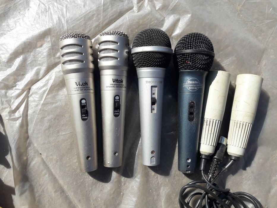 Микрофоны музыкальные,караоке