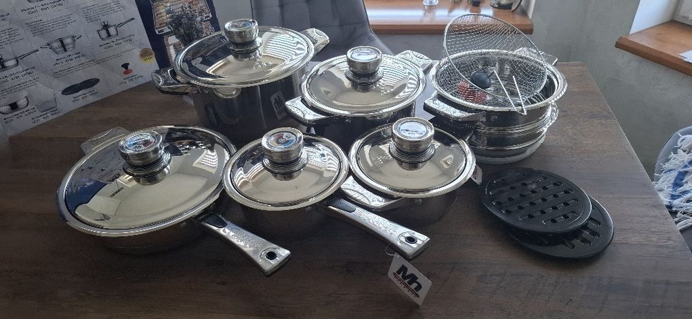 Набір посуду Millerhaus Zurich 19 предметів (оригінал, новий!)