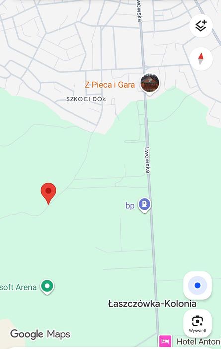 Działki z warunkami zabudowy Rabinówka przy Kolonii Łaszczówka