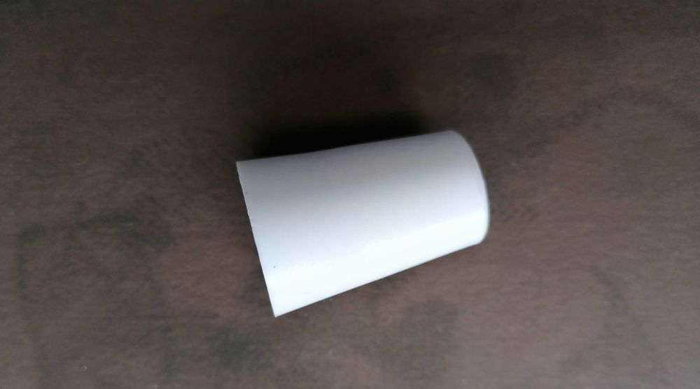 Batentes para estores/ persianas de plástico branco