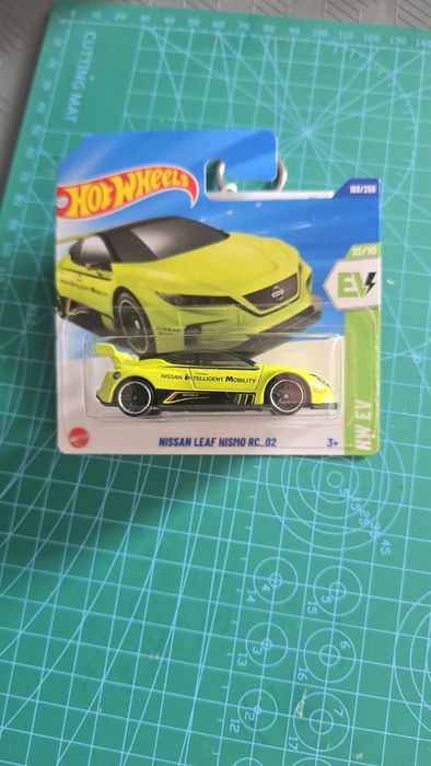 Hot Wheels Nismo Nissan ミニカー TH) Nissan Leaf Nismo RC_02, green Treasure Hunt Hot Wheels