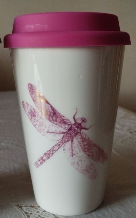 Чашка с термо крышкой, 350 мл