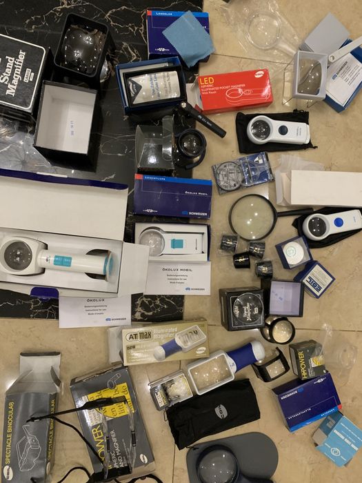 Лупа увеличительная Schweizer Optik,Coil Hi-Power(США,Германия,Англия)