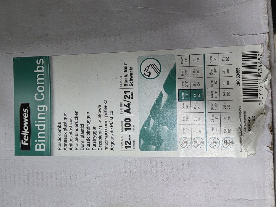 Máquina de encadernar usada