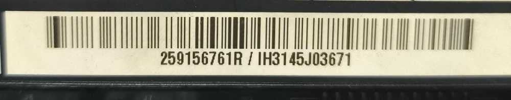 Display / Ecrã de Informações 259156761R - RENAULT MEGANE III Grandtour