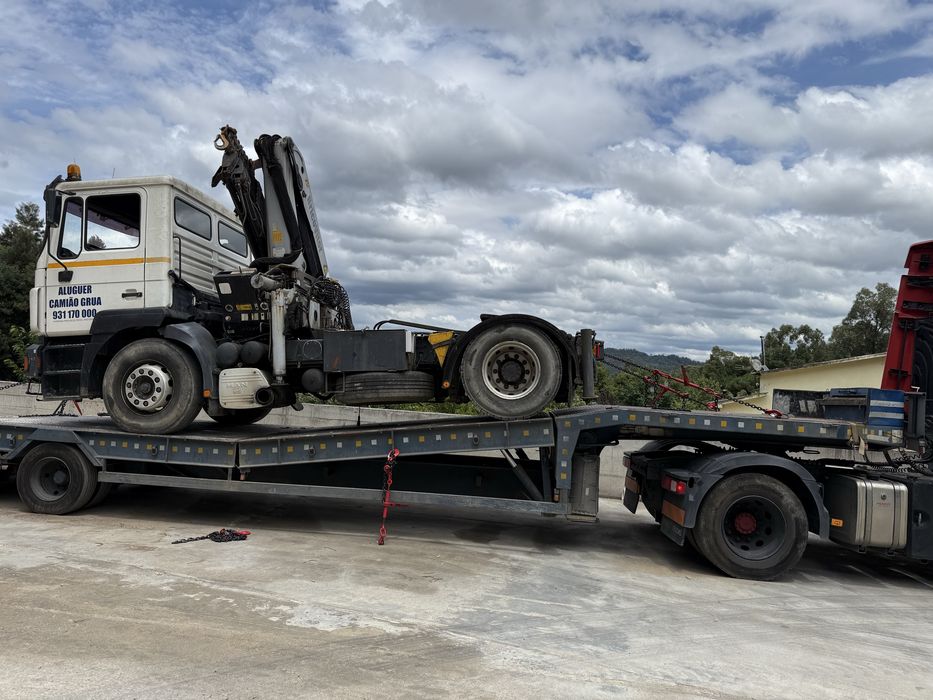 Transporte de Maquinas, Camioes e tratores