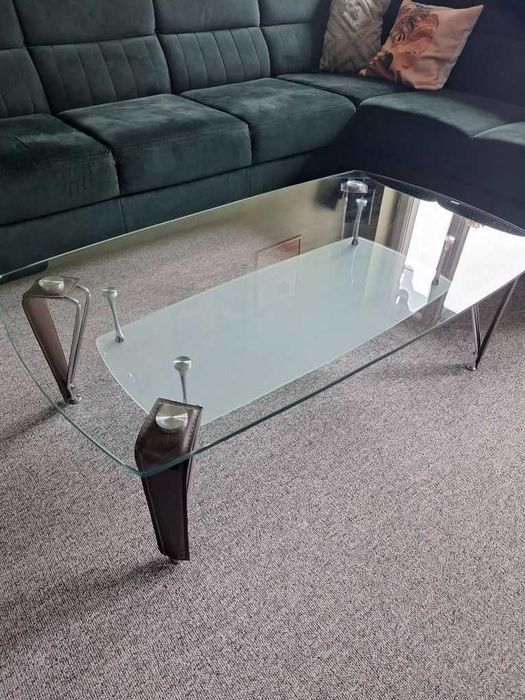 Stolik kawowy, Ława szklana