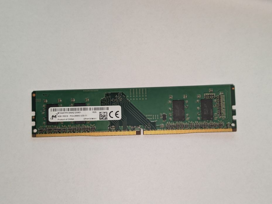 Pamięć ram micron DDR4 4GB 2666