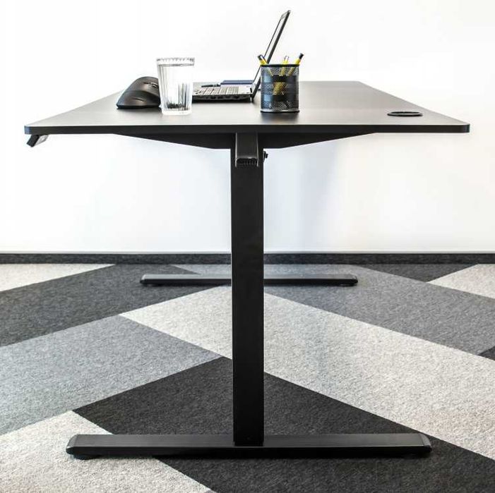 Nowe Biurko Elektryczne 160x80cm Regulowane Podnoszone 72-118cm