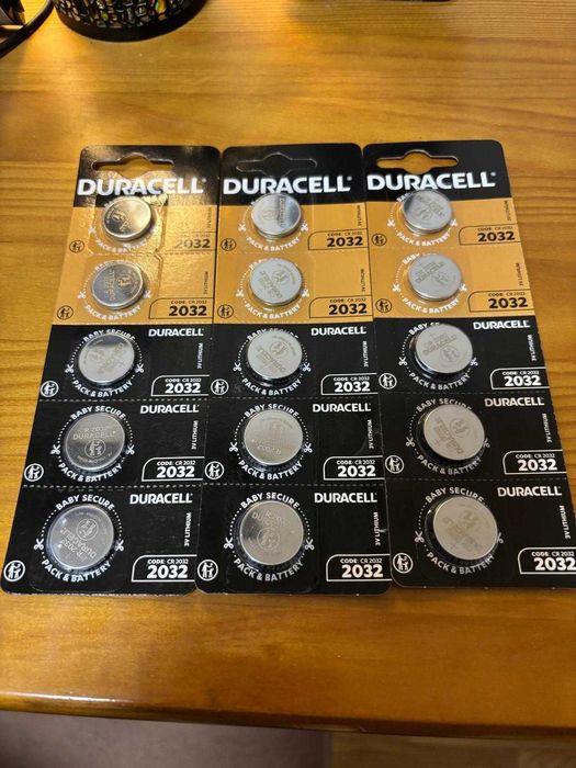 PILHAS CR2032 Duracell (Novas )
