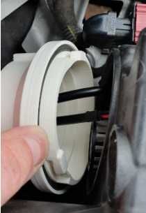 Кришка фари 2ШТ Opel Astra K / Заглушка збільшена під LED лампу