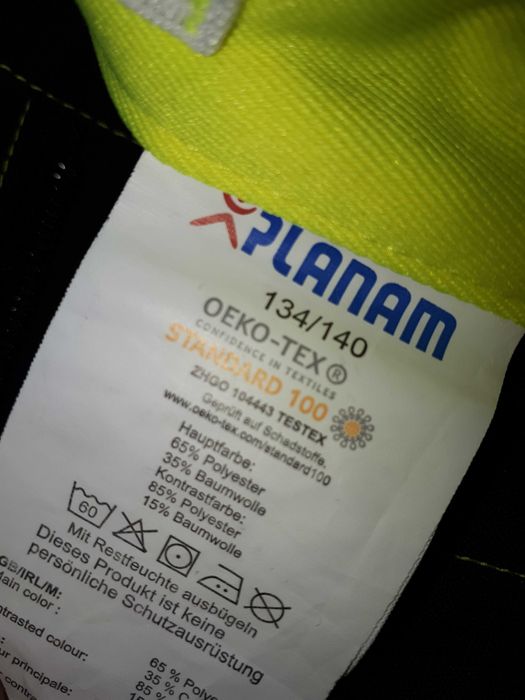 Spodnie robocze Planam 134/140 dla dziecka nowe