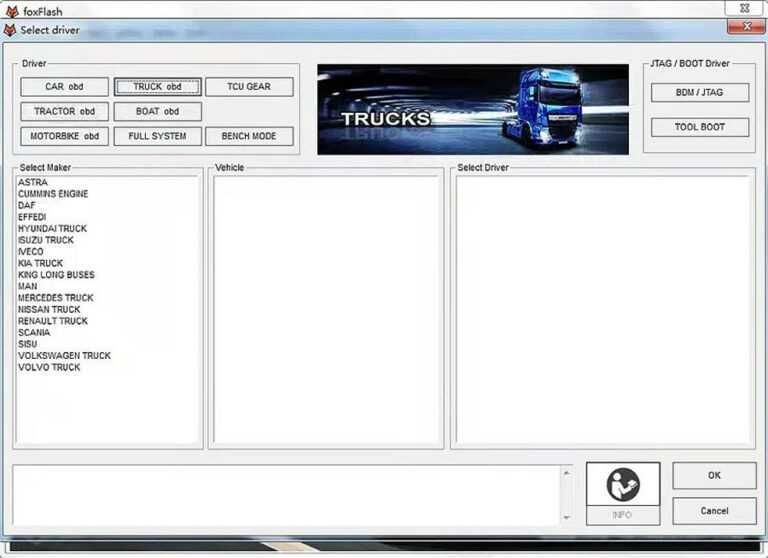 Foxflash versão Master - Centralinas