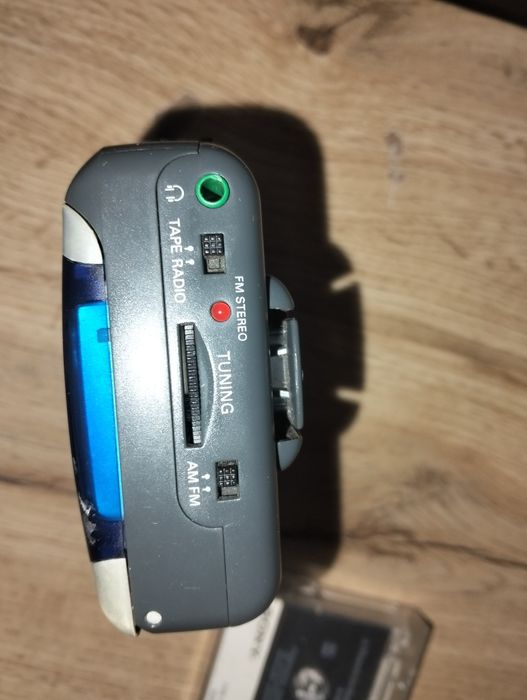 Leitor de cacetes com radio da Philips