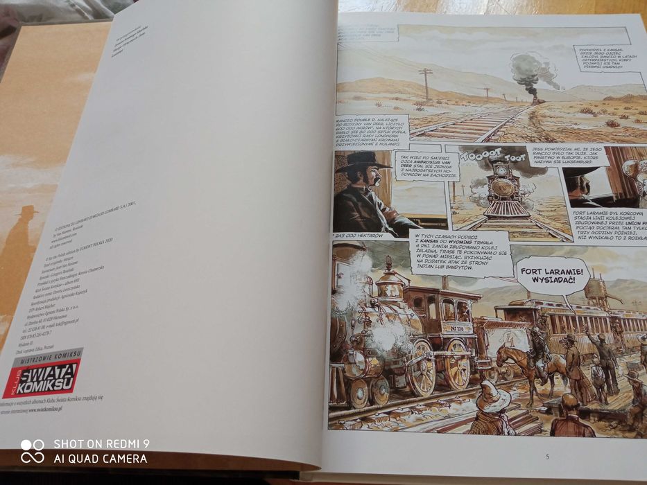 Western/Komiks/ Grzegorz Rosiński,Jean Van Hamme