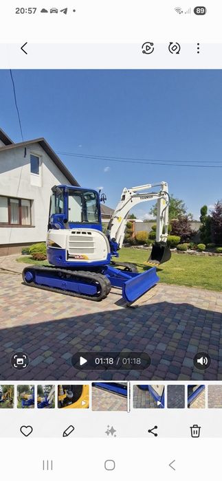 Обухів  міні екскаватор оренда аренда послуги круговий екскаватор