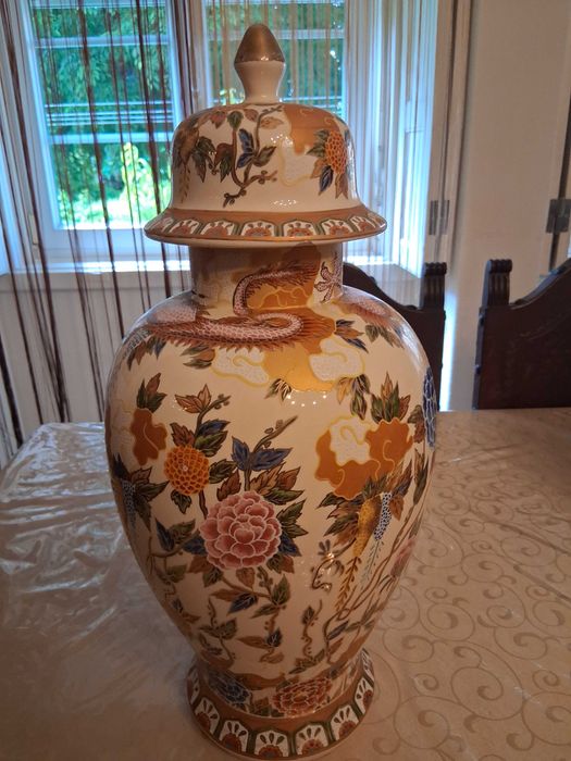 Jarrão decorativo porcelana marca Panda