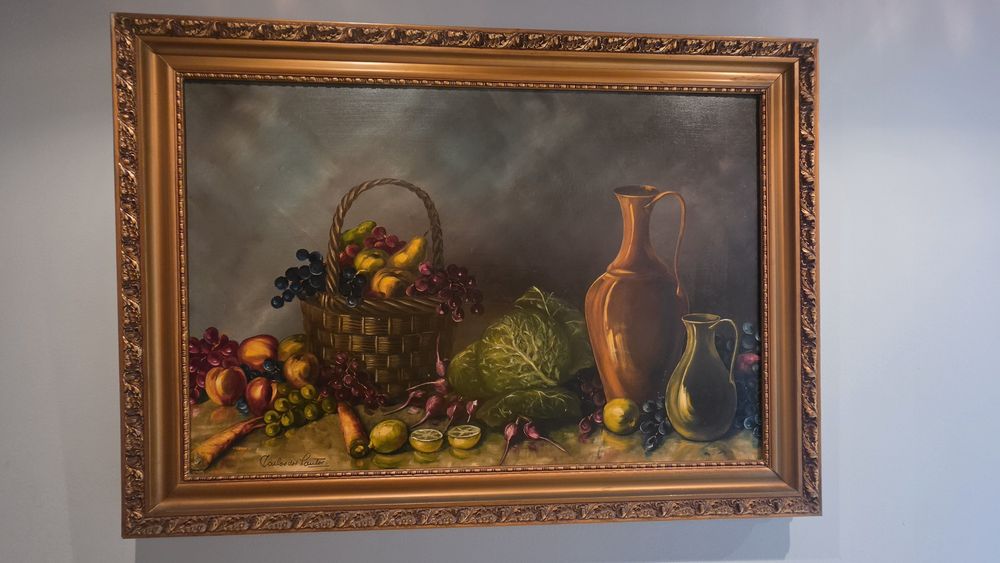 Pintura a óleo s/tela - Carlos dos Santos