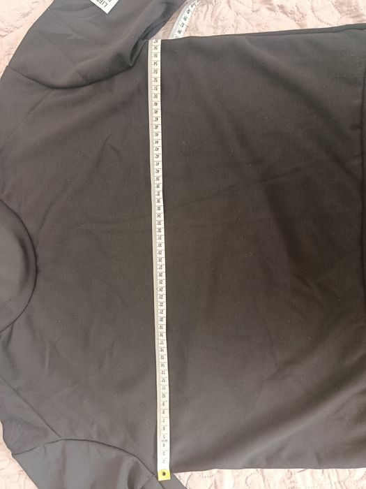 Czarny komplet damski dresowy bluza + spodnie L/XL
