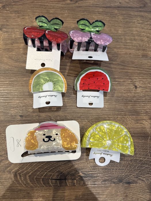 Lote 6 molas para o cabelo NOVAS