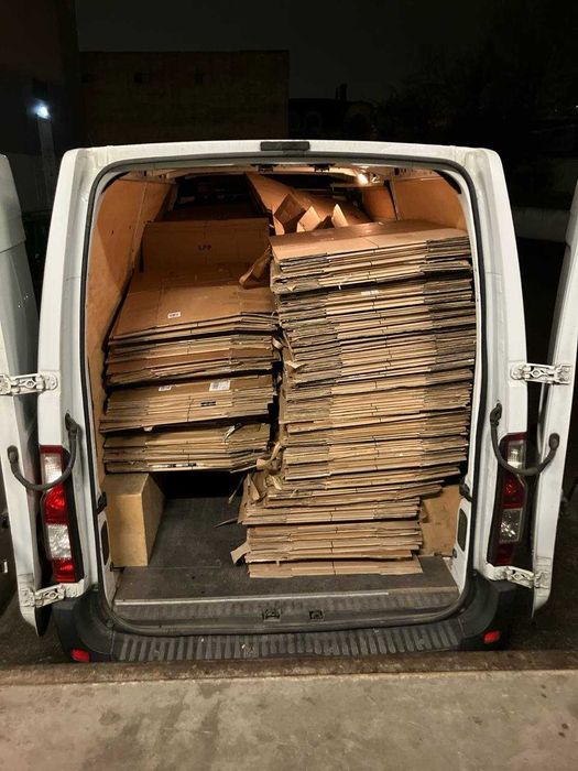 Картонные коробки б/у