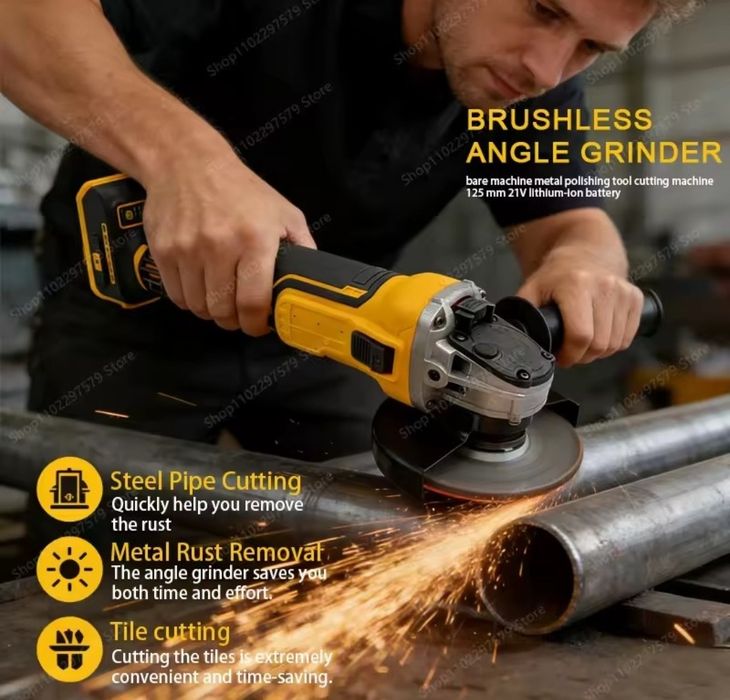 Szlifierka kątowa flex (DeWALT XR  system baterii)