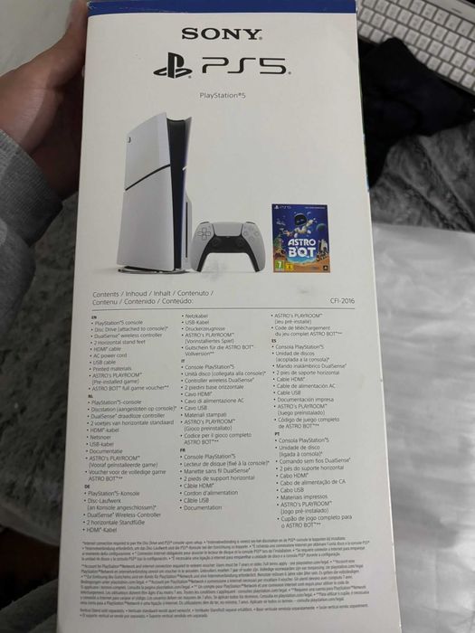 PS5 Standard 1 TB com Leitor de Disco – Como Nova | Pouco Uso + Astro