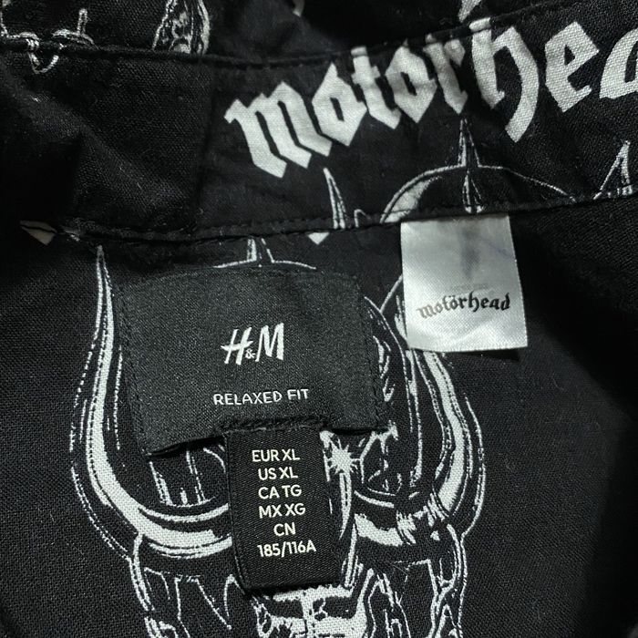 рубашка H&M motorhead