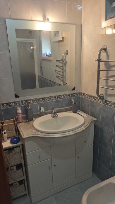 Móvel wc com espelho