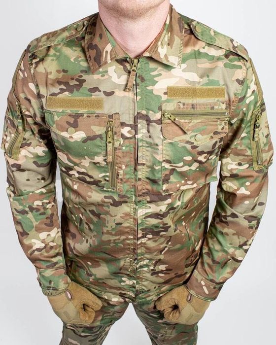 Кітель і штани мультикам військова форма зсу китель штаны военная