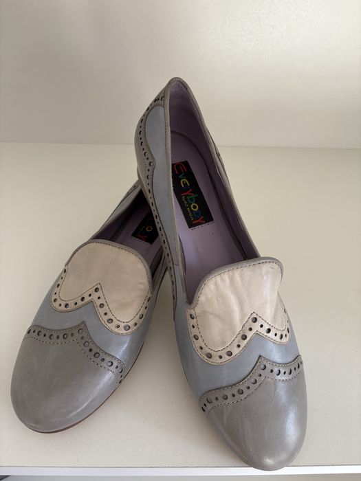 Everybody skórzane ekskluzywne buty r.39 NOWE