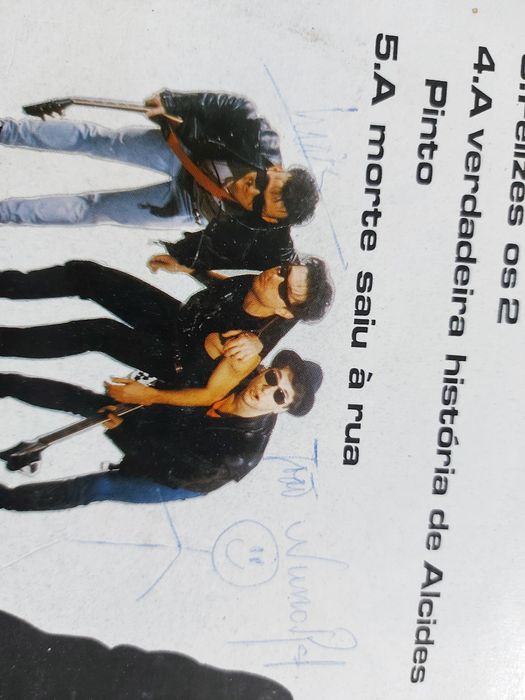 Vinil peste sida .autografado