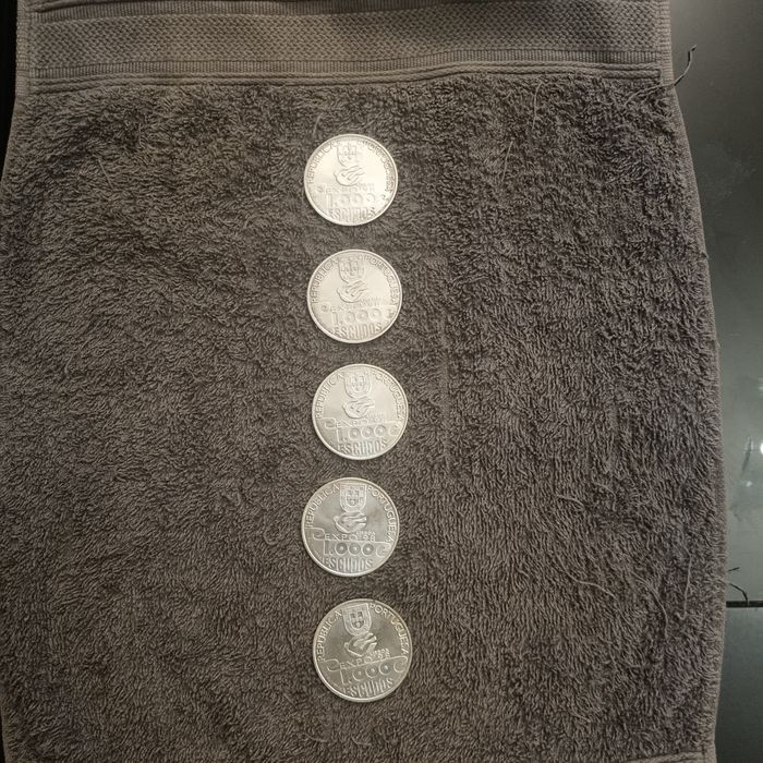 Moedas antigas  portuguesas