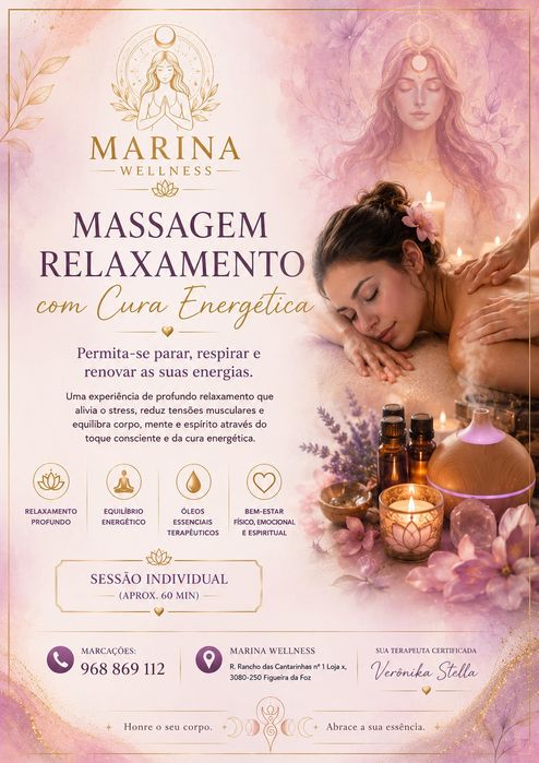 Massagem com Cura Energética | Figueira da Foz