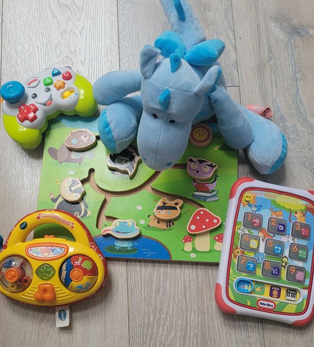 Zestaw zabawek dla malucha 1-2 latka Fisher price, VTech oraz smyk