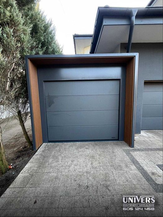 kontener pawilon wystawowy garaż oszklony