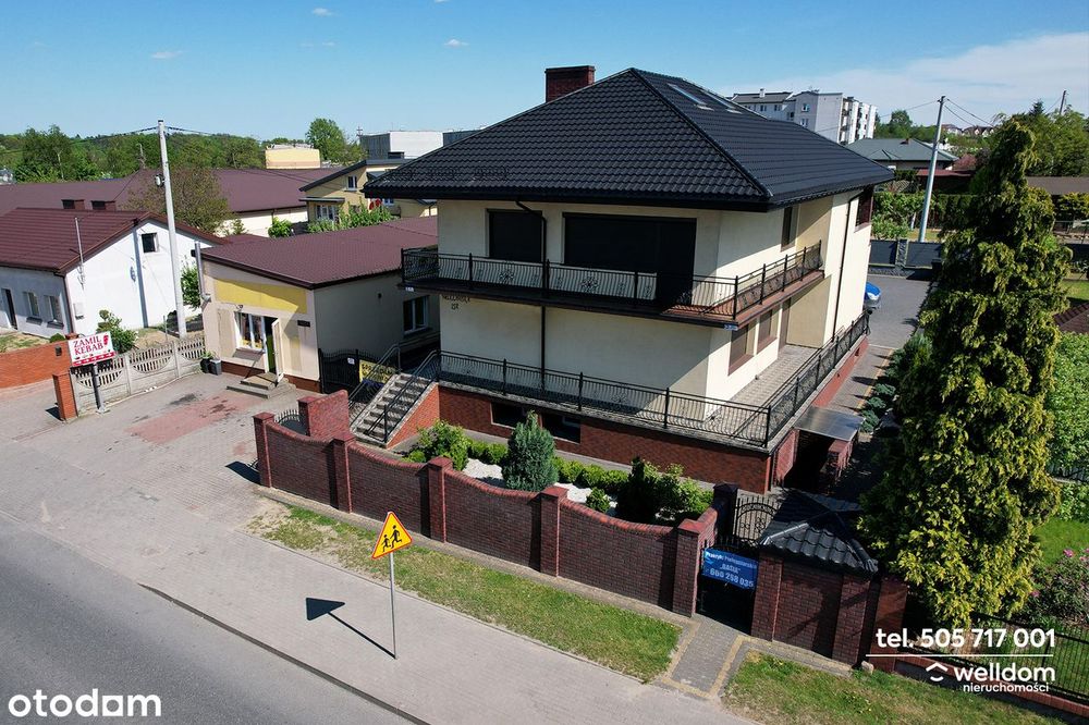 Duży dom 196m2 + lokal usługowy przy głównej ulicy!
