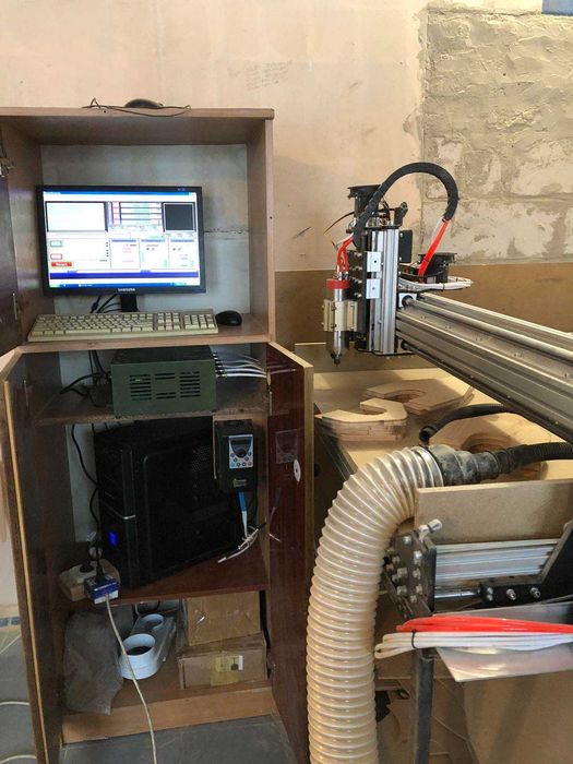 Фрезерний верстат з ЧПК (станок c ЧПУ) CNC 900х1500 мм