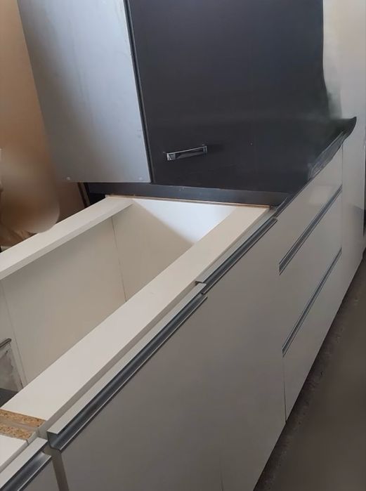 Meble kuchenne biale połysk