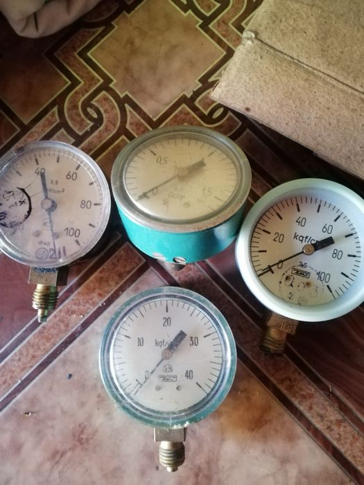 Манометры МТП-для редуктора аргону, автоклава рес